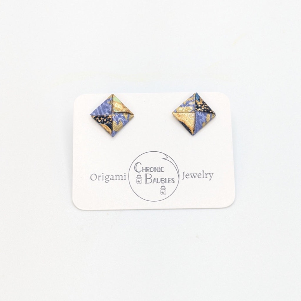 Square Stud Earrings
