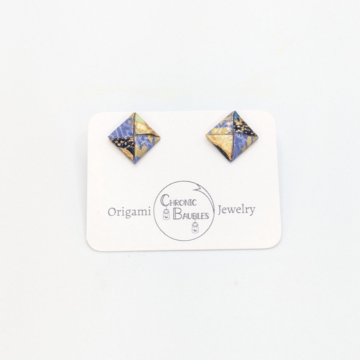 Square Stud Earrings