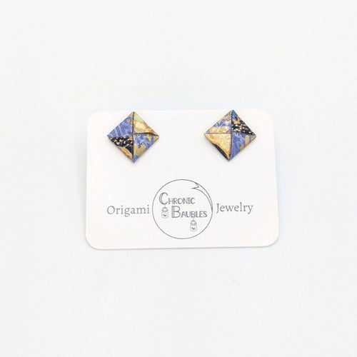 Square Stud Earrings