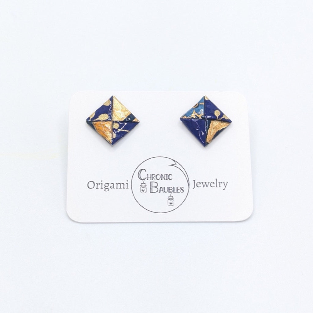 Square Stud Earrings