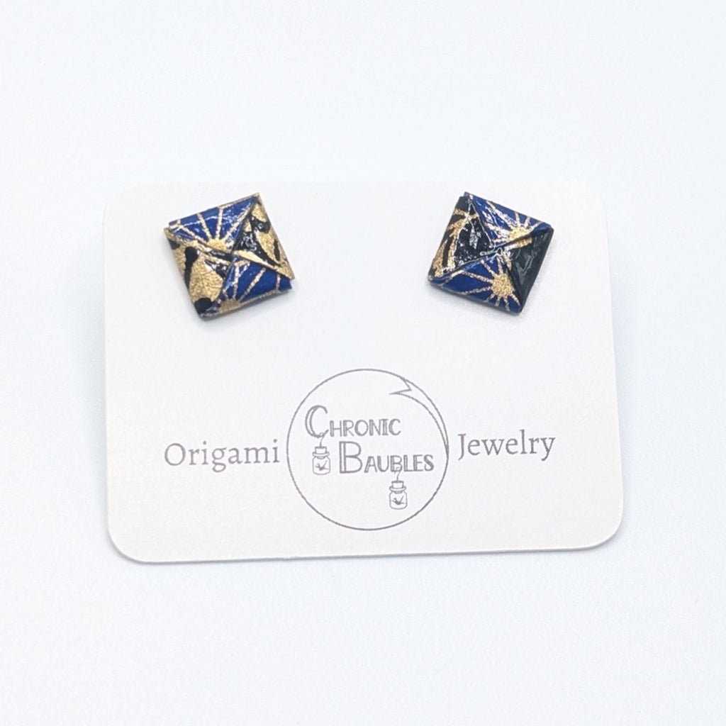 Square Stud Earrings